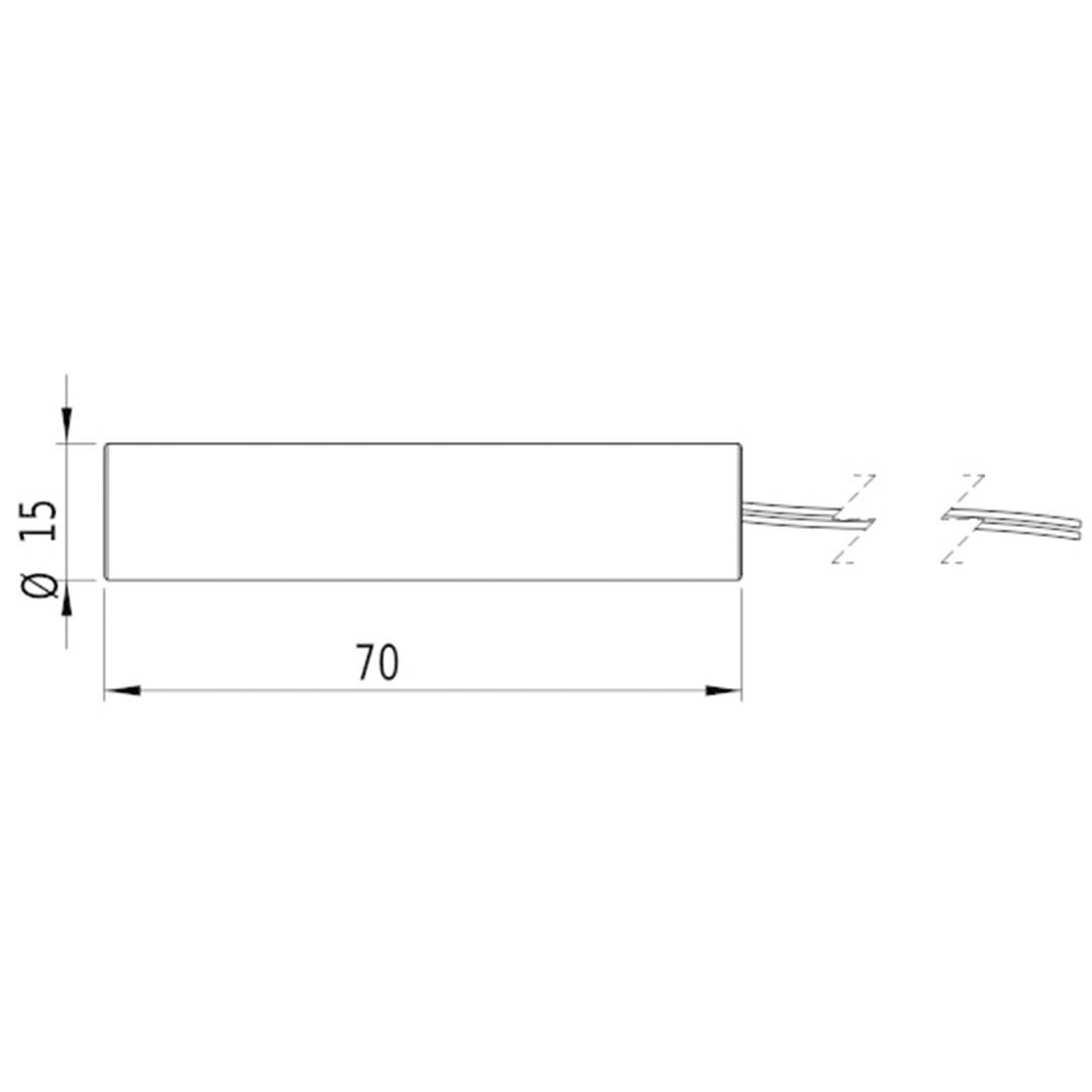 Picotronic Lasermodul Linie Grün 5mW LD532-5-3(15x70)