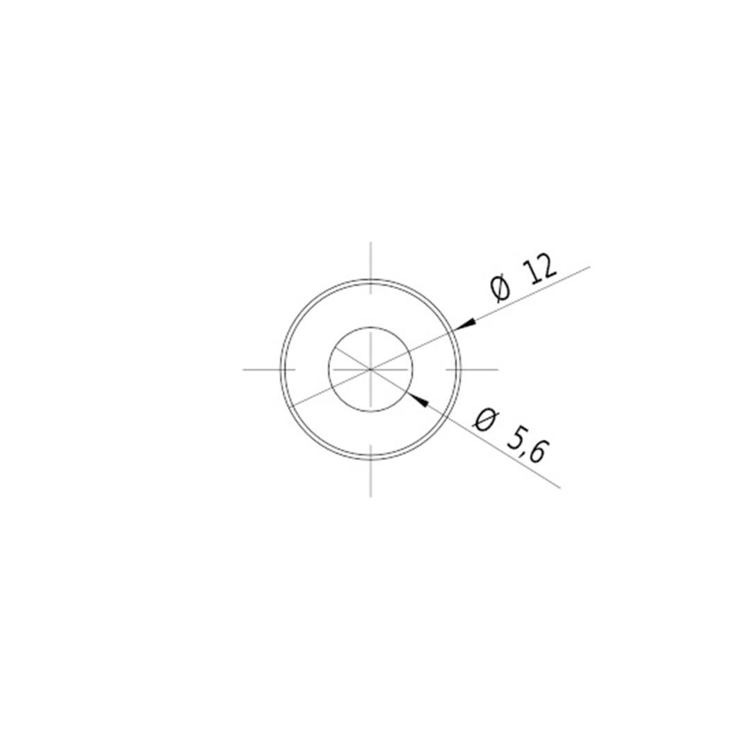 Picotronic Lasermodul Linie Rot 2.5mW LH635-2.5-5(12x32)-F400-C160