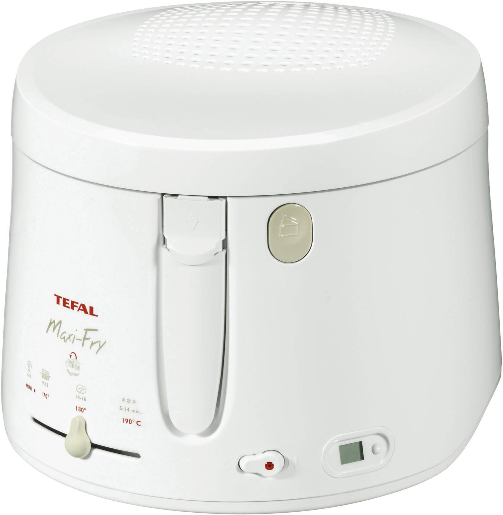 Tefal Maxi-Fry Fritteuse 1900 W Timerfunktion Weiß
