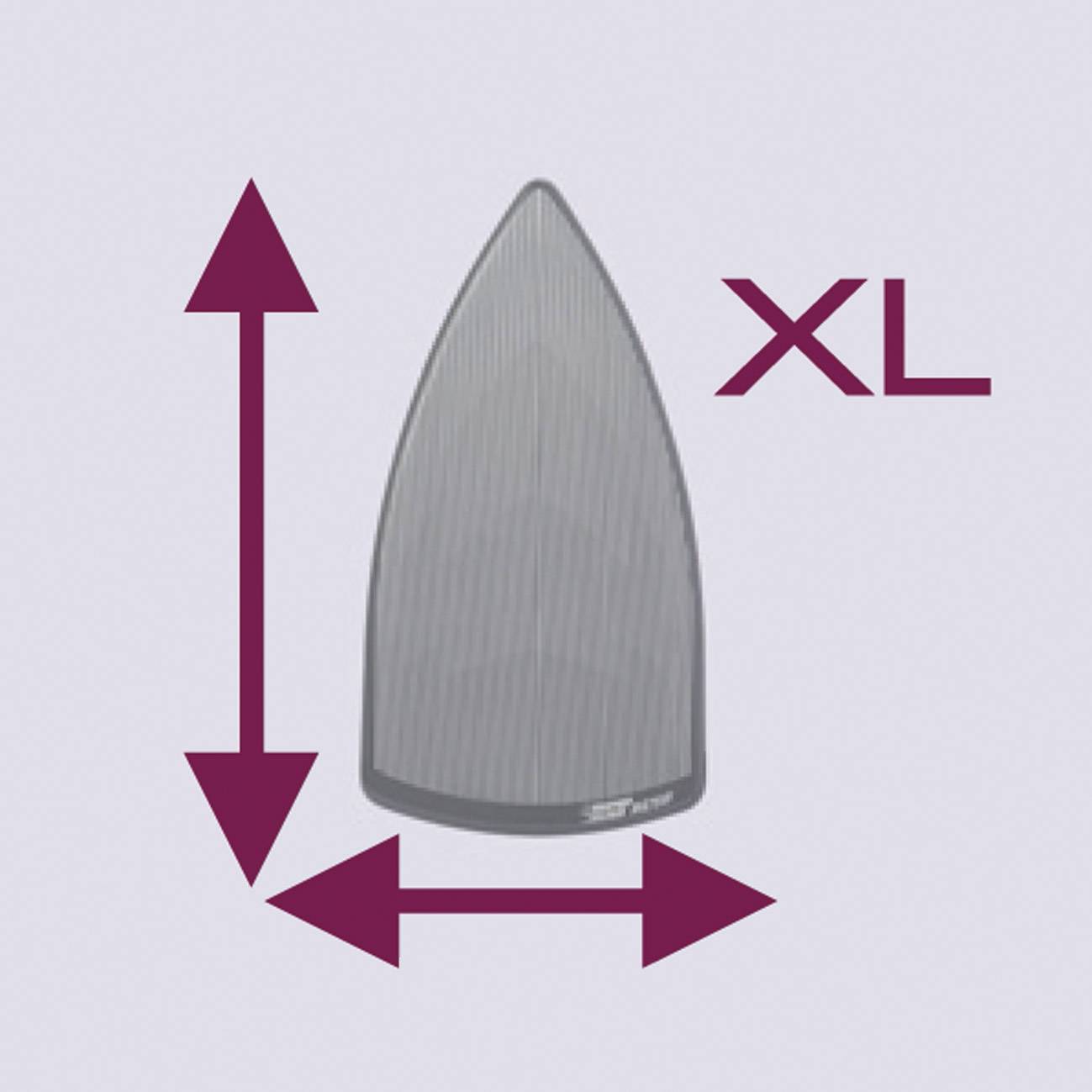 Tefal FS4030 Bügeleisen Weiß, Dunkelrot 1200 W