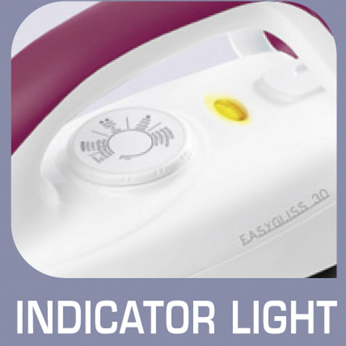 Tefal FS4030 Bügeleisen Weiß, Dunkelrot 1200W