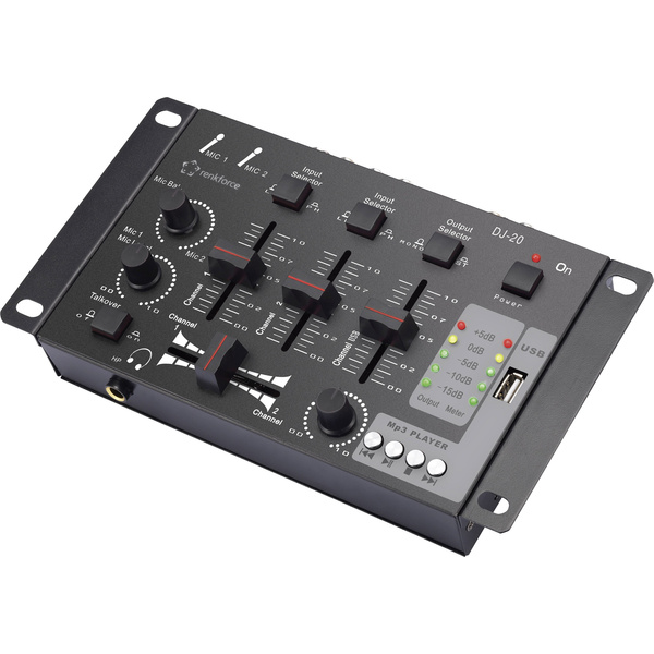 Renkforce MX-26 USB DJ Mixer