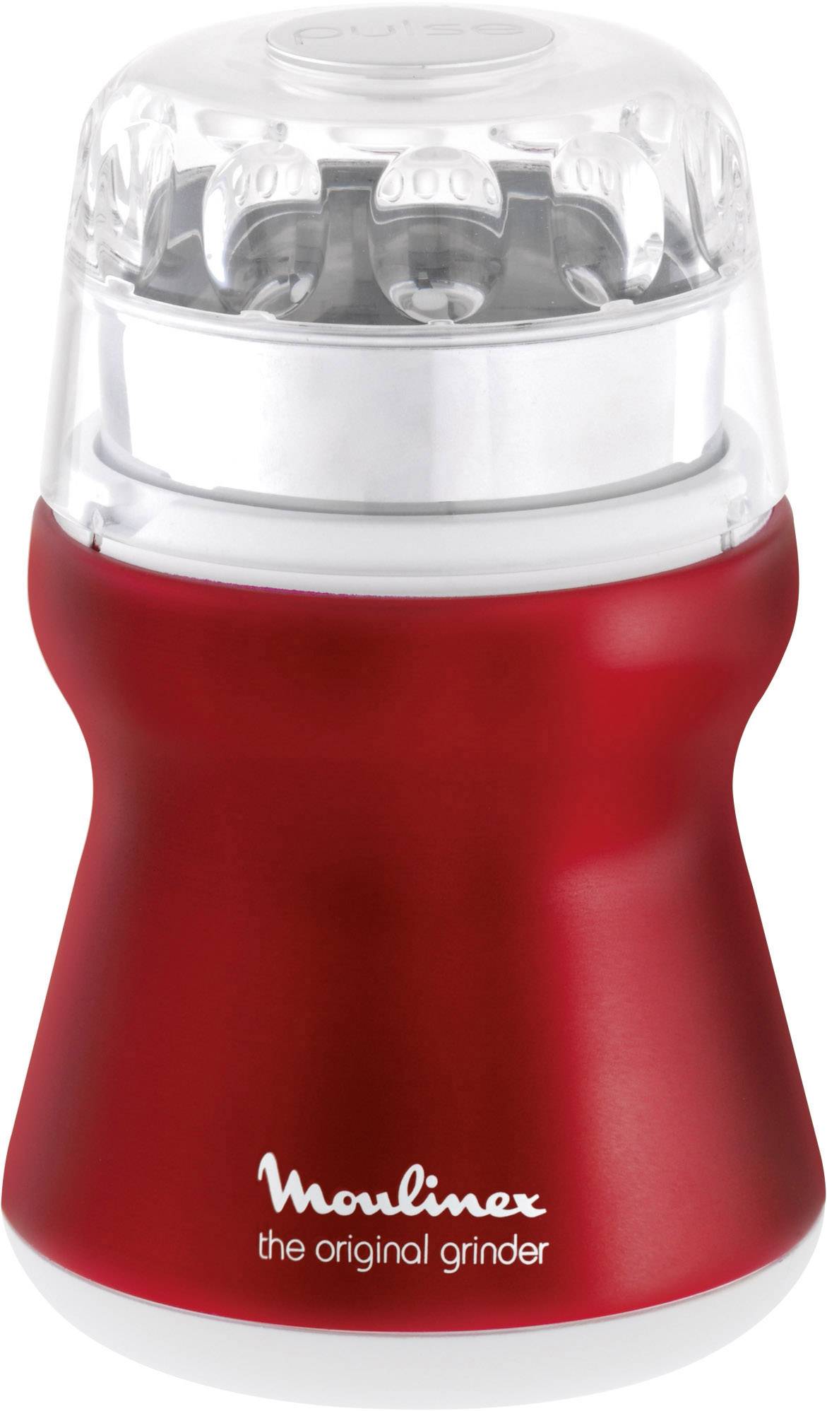 Moulinex AR1105 AR1105 Kaffeemühle Rot (metallic) Edelstahl-Schlagmesser