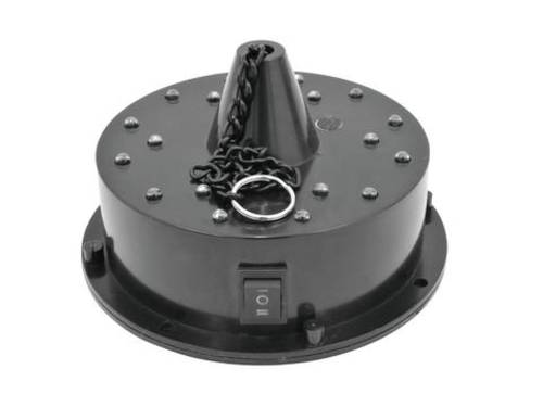 50301090 LED Discokugel-Motor mit LED-Beleuchtung, Musiksteuerung 13cm