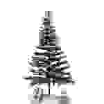 Europalms 83500191 Künstlicher Weihnachtsbaum Tanne Grün beschneit