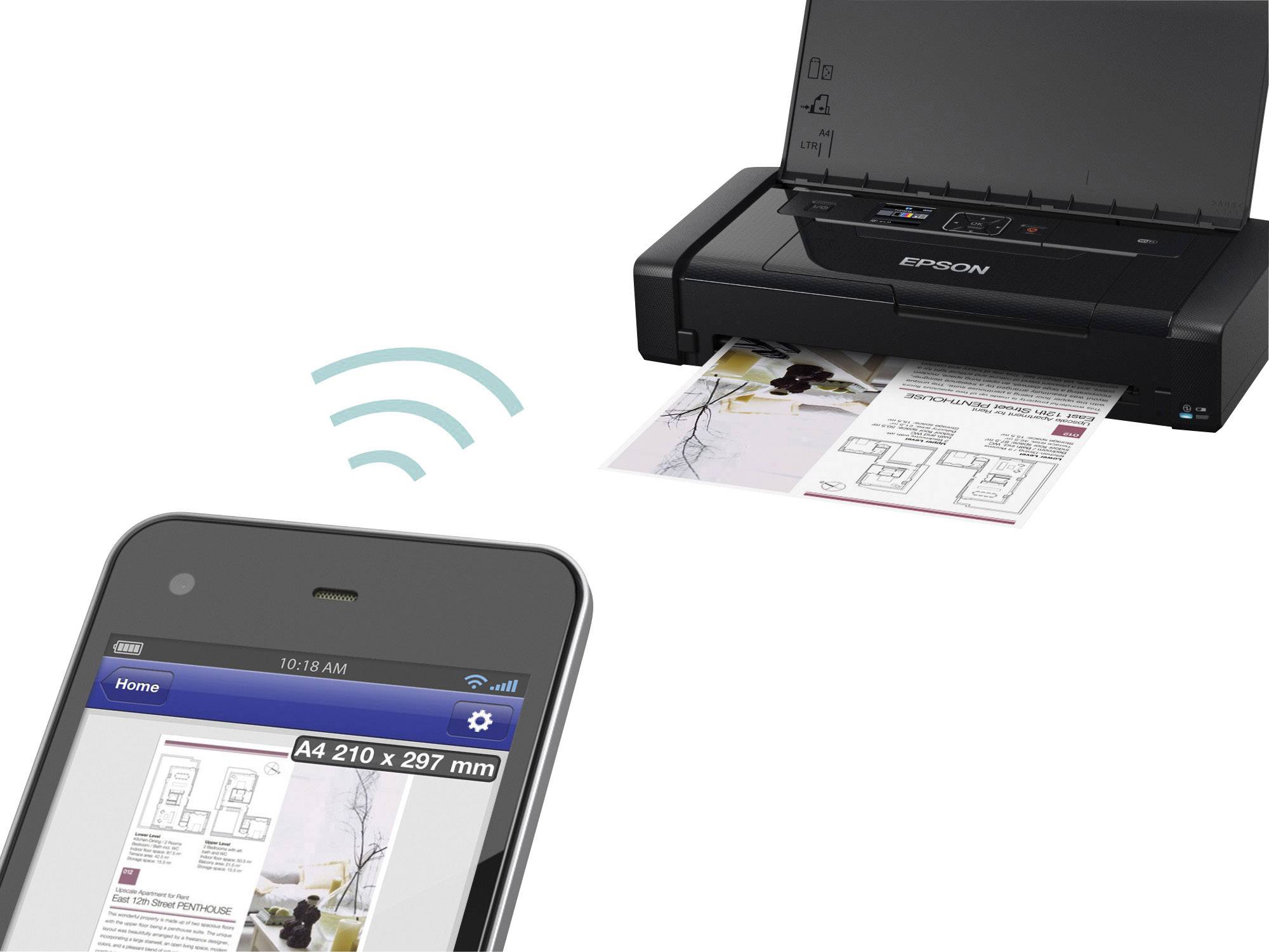 Epson WorkForce WF-100W Tintenstrahldrucker A4