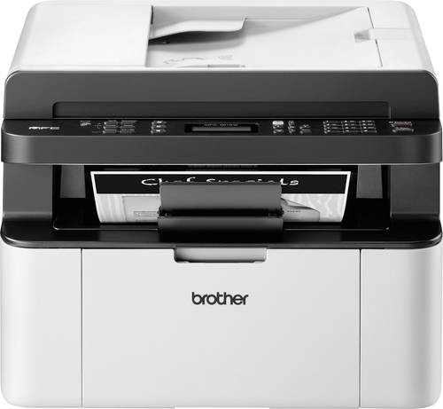Brother MFC-1910W Schwarzweiß Laser Multifunktionsdrucker A4 Drucker, Scanner, Kopierer, Fax USB, W