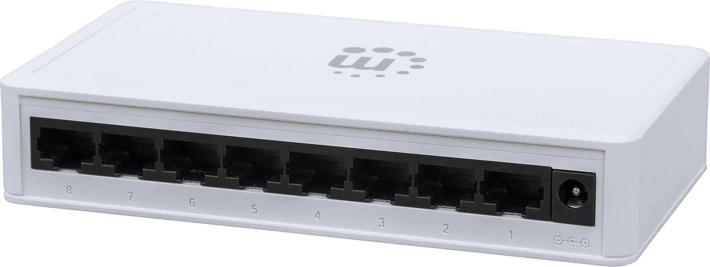 Manhattan 560702 560702 Netzwerk Switch 8 Port 1 GBit/s