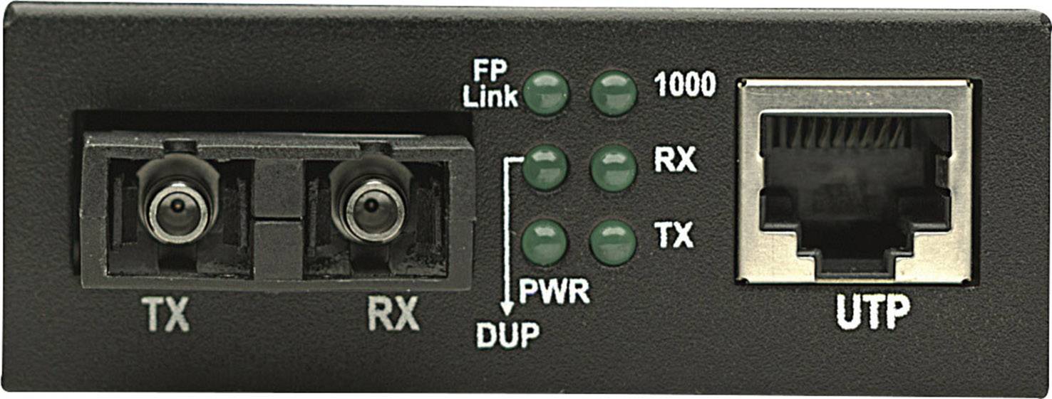 Intellinet 506533 LAN, SC Duplex Netzwerk-Medienkonverter 1 GBit/s