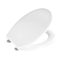 Wenko 19539800 Vigone WC-Sitz Duroplast, Edelstahl rostfrei Wenko 19539800 Vigone WC-Sitz Duroplast, Edelstahl rostfrei