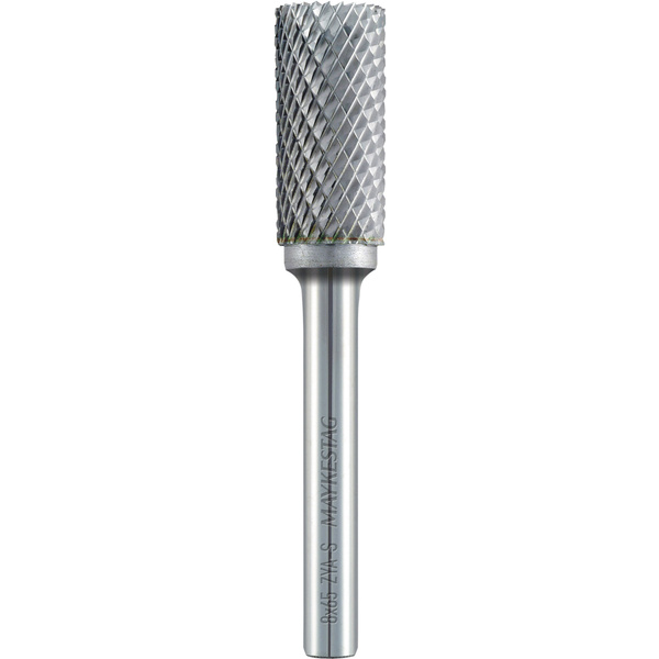 Alpen Frässtift 10mm Form A Zylinder (ZYA-S) mit Stirnverzahnung 778606110100 Hartmetall