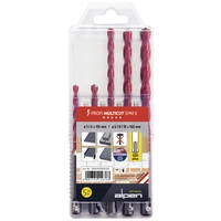 Alpen MultiCut 100905100 Hartmetall Mehrzweckbohrer-Set 5teilig 5 mm, 6 mm, 8 mm, 10mm SDS-Plus 1 Set Alpen MultiCut 100905100 Hartmetall Mehrzweckbohrer-Set 5teilig 5 mm, 6 mm, 8 mm, 10mm SDS-Plus 1 Set