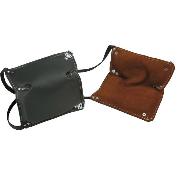 Leather knee pad 2487 Brown, Black 1 pair