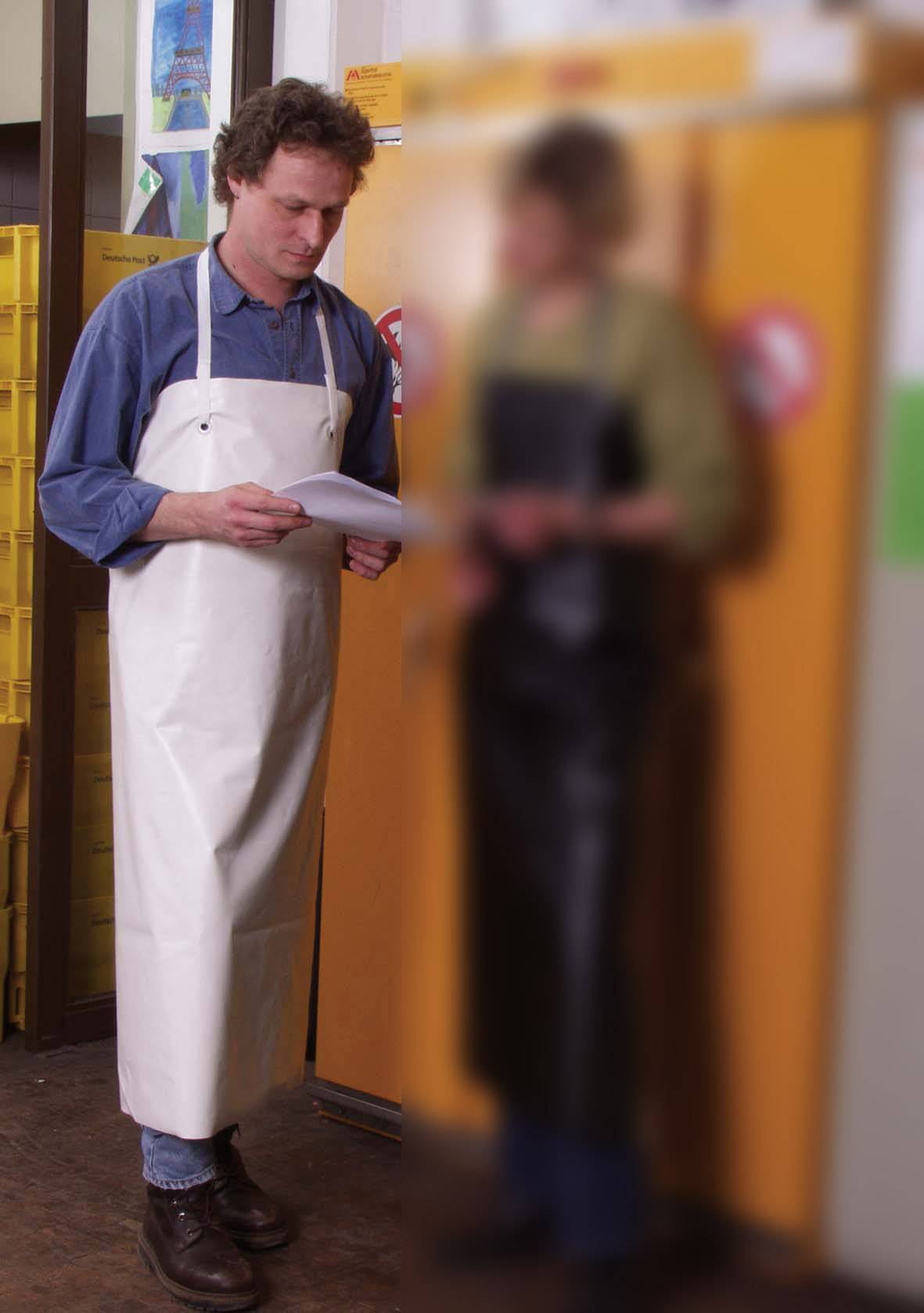 Guttasyn 2593 PVC-Schürze Material (Details): PVC, 0.3mm stark