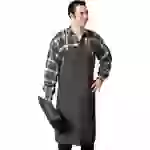 Leipold Doehle 3001 Spaltlederschürze Material (Details): Rindnarbenleder Leipold Doehle 3001 Spaltlederschürze Material (Details): Rindnarbenleder