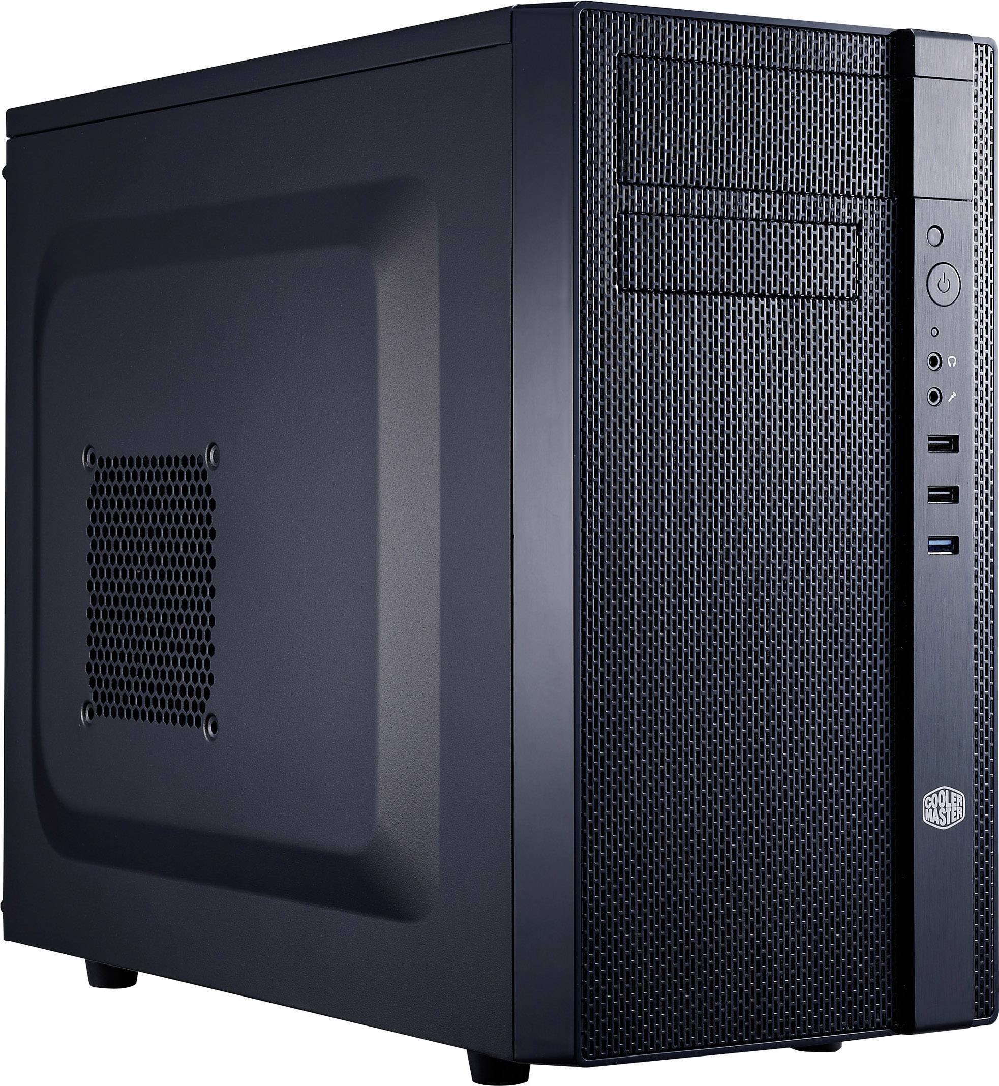 Cooler Master N200 Mini-Tower PC-Gehäuse Schwarz
