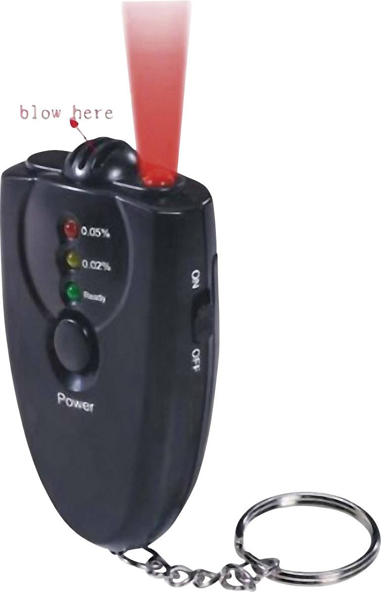 ALKOHOLTESTER MIT LED TASCHENLAMPE SW