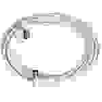 Axing Antennen Anschlusskabel [1x Antennenstecker 75Ω - 1x Antennenbuchse 75 Ω] 1.50m 85 dB Weiß
