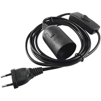 Eurolite 51100666 Lampenfassung E27 230V 60W mit Eurostecker, mit Wippschalter Eurolite 51100666 Lampenfassung E27 230V 60W mit Eurostecker, mit Wippschalter