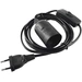 Eurolite 51100666 Lampenfassung E27 230V 60W mit Eurostecker, mit Wippschalter Eurolite 51100666 Lampenfassung E27 230V 60W mit Eurostecker, mit Wippschalter
