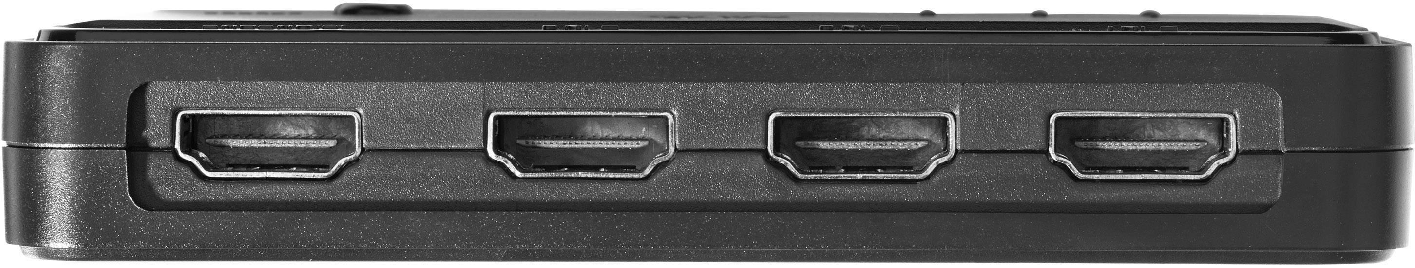 One For All SV 1630 3 Port HDMI-Switch 3D-Wiedergabe möglich, LED-Anzeige, mit Fernbedienung 1080 Pixel