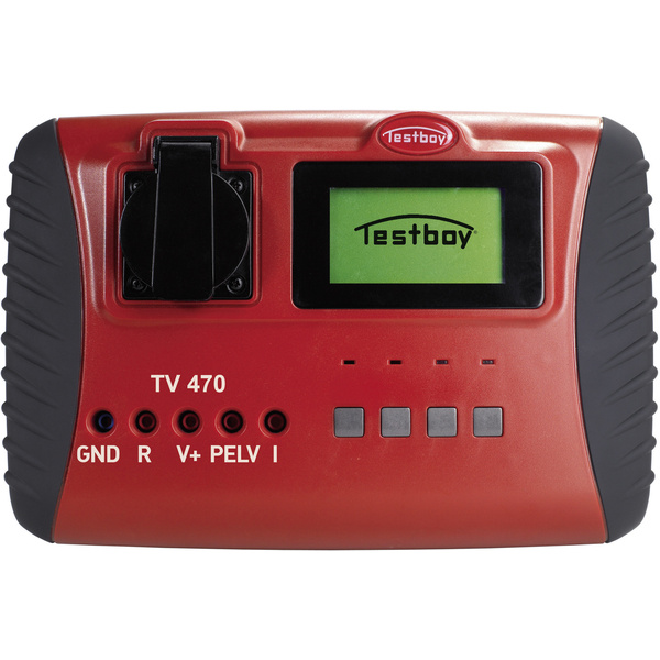 Testboy TV 470 Testeur d'appareil étalonné (DAkkS) Norme VDE 0701-0702, 0751