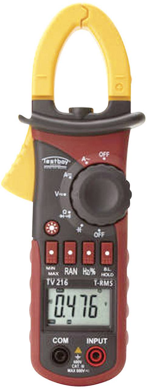 Zangenamperemeter TV 216N 10 mA-600 A AC,10 mA-600 A DC CAT III 600 V TESTBOY
