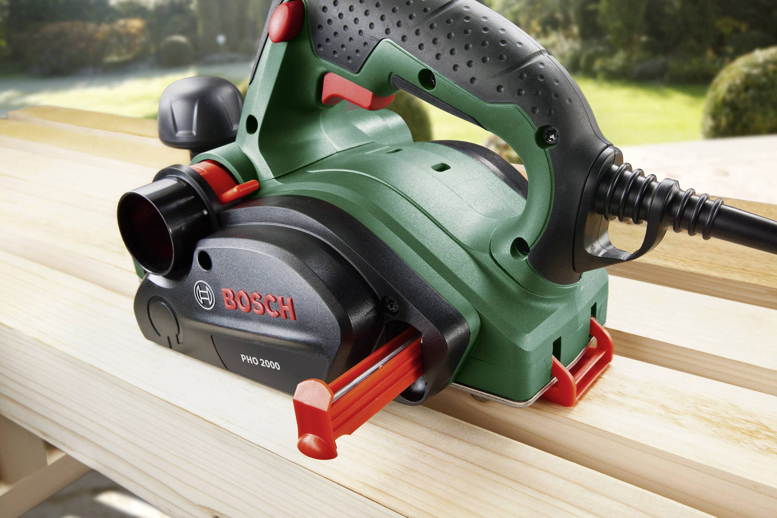 Bosch Home and Garden PHO 2000 Elektrohobel Hobel-Breite: 82 mm 680 W Falztiefe (max.): 8 mm