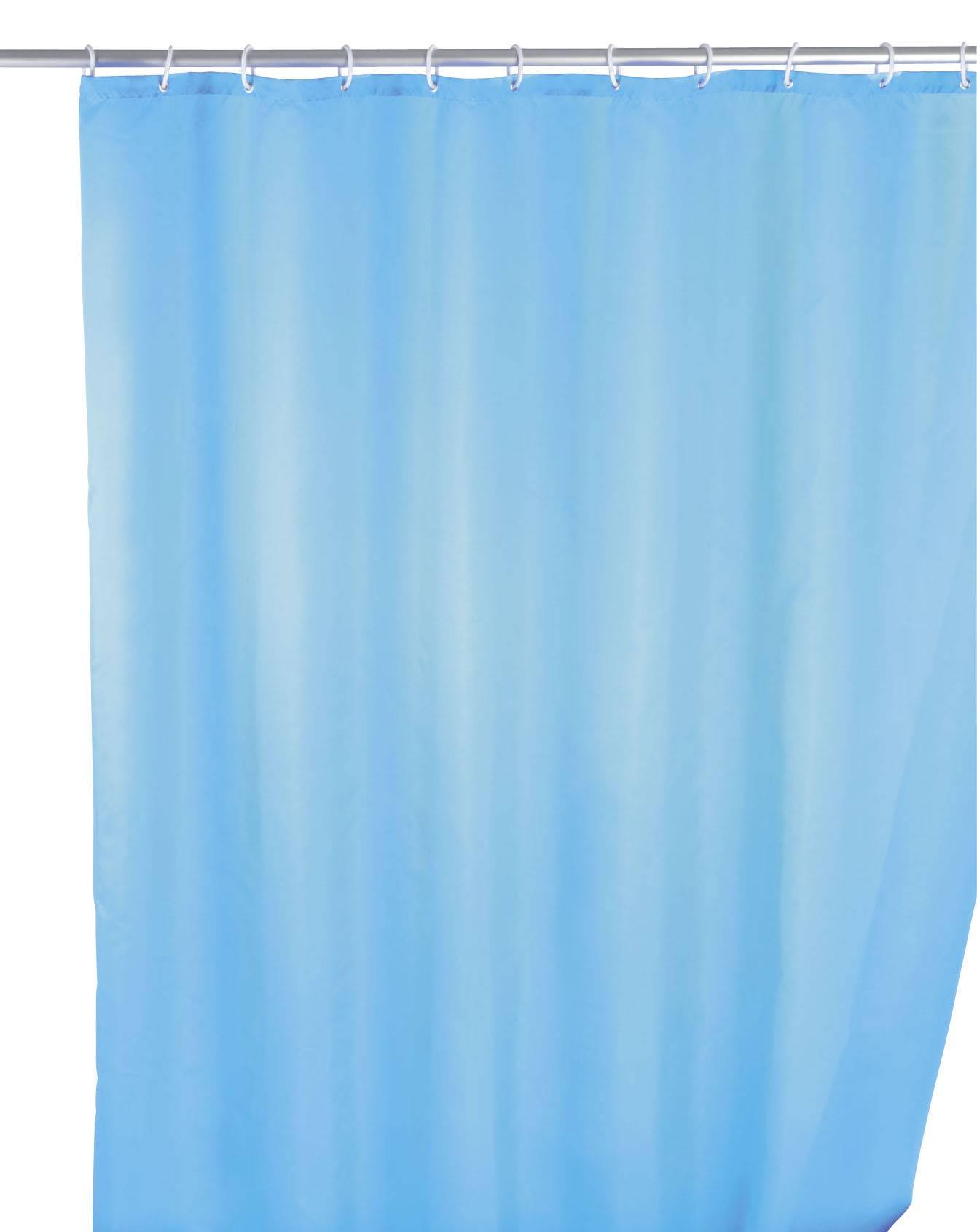 Wenko 20042800 Uni Polyester Hellblau waschbar (B x H) 180 mm x 200 mm