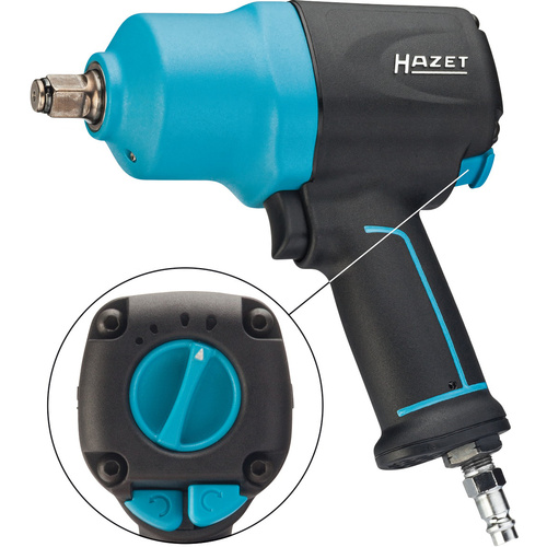 Hazet 9012EL-SPC Visseuse à choc à air comprimé Logement d'outil: carré 1/2" (12,5 mm) Couple (max.): 1054 Nm