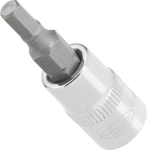 Vigor V2432 Außen-Sechskant Steckschlüssel-Bit-Einsatz 5 mm 1/4  (6.3 mm)