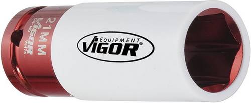Vigor V2474 Außen-Sechskant Kraft-Steckschlüsseleinsatz 21 mm 1/2  (12.5 mm)