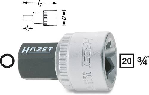 Hazet Steckschlüssel-Bit-Einsatz 3/4  (20 mm) 1010-17