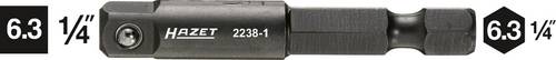 Hazet 2238-1 Verbindungsteil 1/4 Zoll Antrieb 1/4  (6.3 mm) 50 mm 1 St.