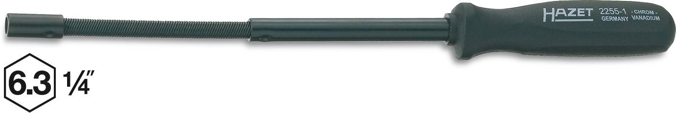 Hazet Werkstatt Bit-Schraubendreher 1/4" (6.3 mm) 200 mm