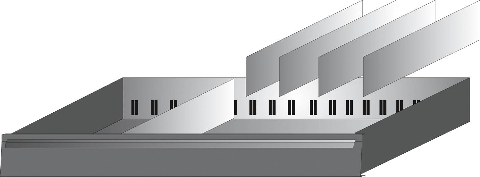 Hazet 173-32/5 Schubladentrennblech