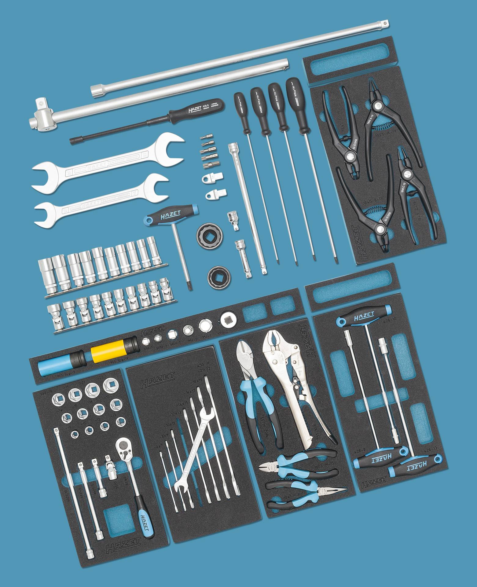 Hazet 0-2500-163/86 Werkzeugset