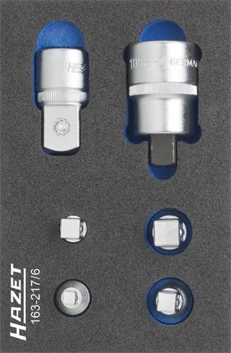 Image of Adapter Satz, Anzahl Werkzeuge: 6, Art.Nr. 163-217/6 - Hazet