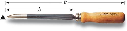 Hazet Grattoir triangulaire 821-2