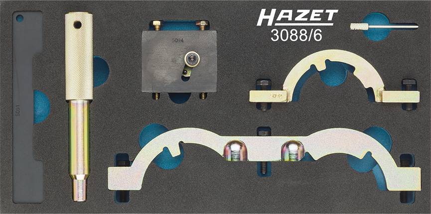 Hazet 3088/6 Motoreinstell-Werkzeug OPEL, 4teilig