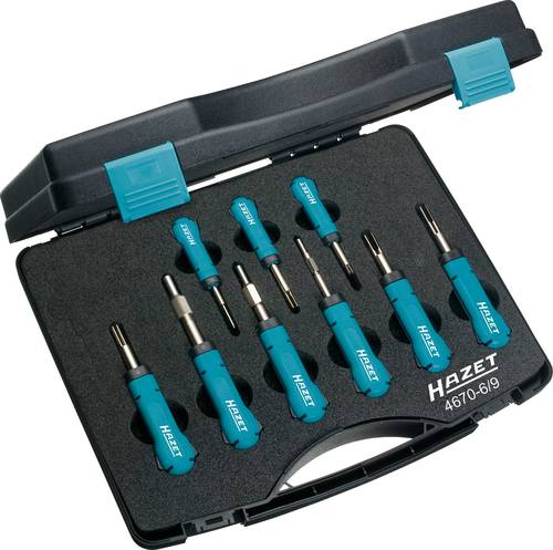 Hazet 4670-6/9 SYSTEM-KABEL-Entriegeler-Sortiment
