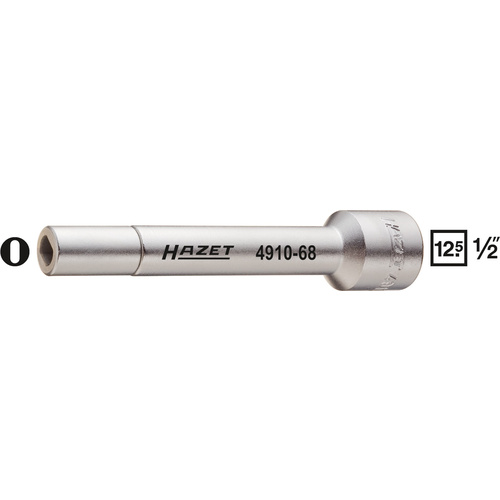 Hazet 4910-68 Steckschlüssel-Verlängerung 6 mm, 8mm Antrieb 1/2" (12.5 mm) 94.5mm 1St.