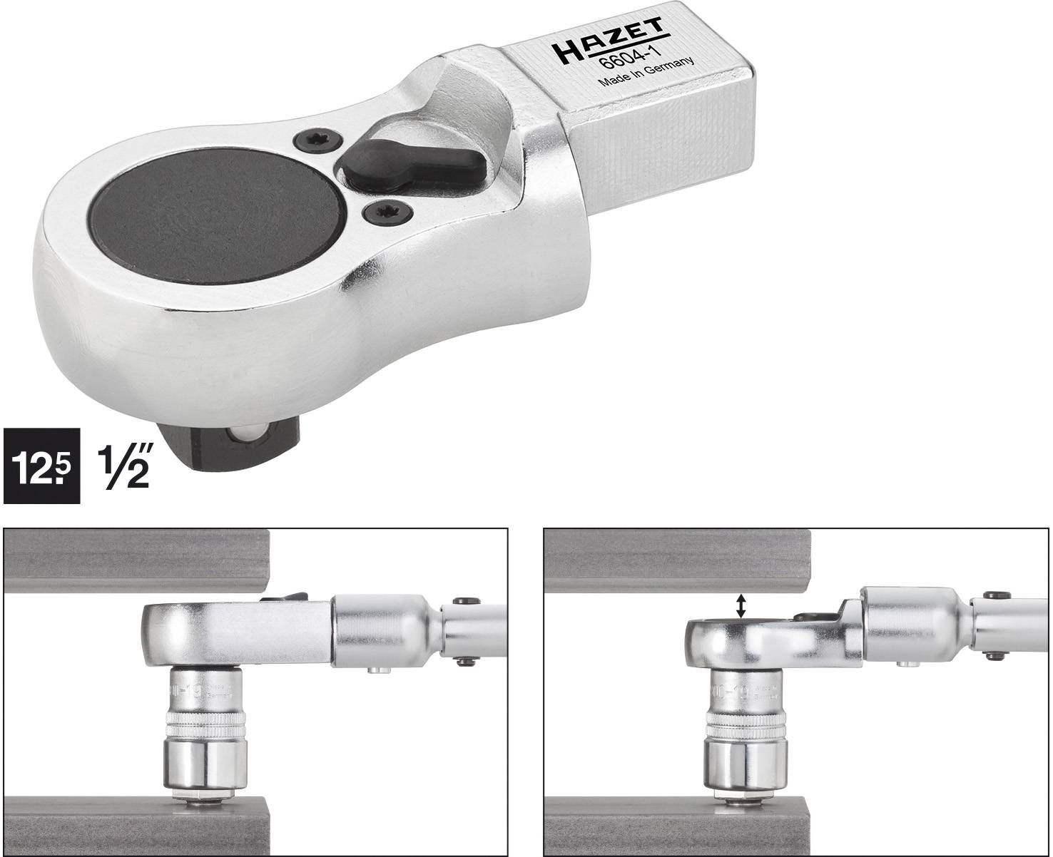 Hazet 6604-1 Einsteckumschaltknarre