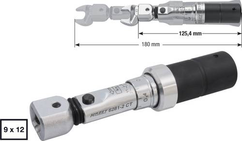Hazet 6281-2CT 6281-2CT Drehmomentschlüssel für Einsteckwerkzeuge 5 - 13 Nm