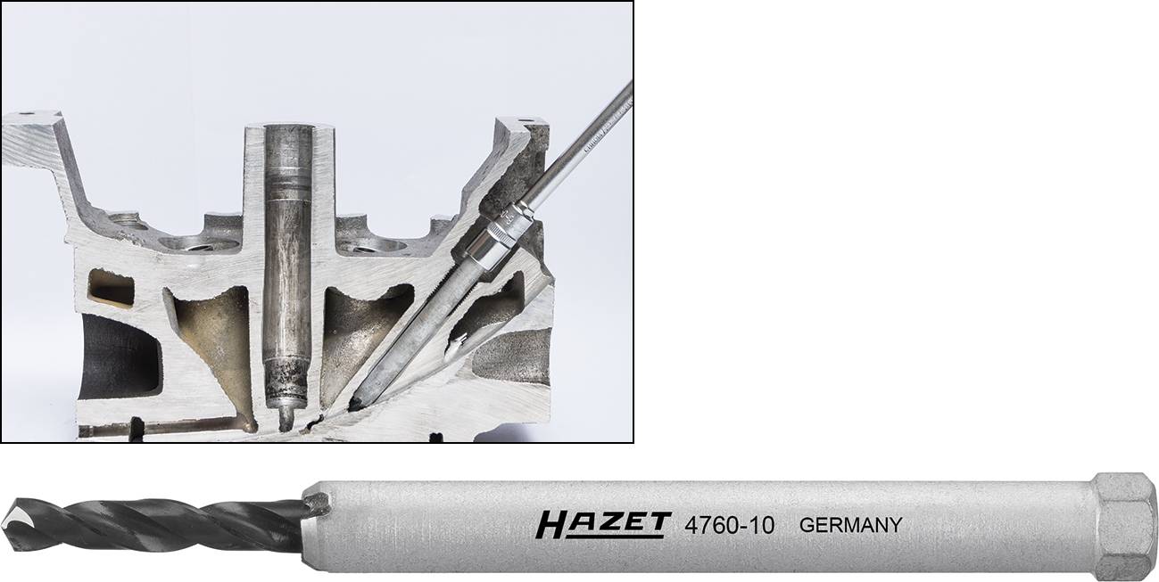 Hazet 4760-10 Glühkerzen-Dichtsitz-Reiniger