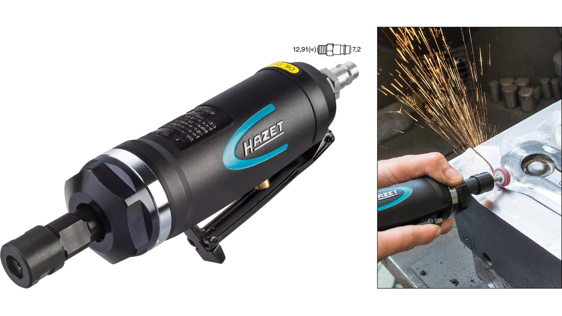 Hazet Druckluft Schleifer 1 4 6 3 Mm 6 3 Bar Versandkostenfrei hazet-druckluft-schleifer-1-4-6-3-mm-6-3-bar-versandkostenfrei