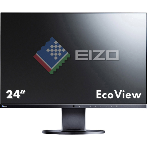 EIZO EV2450-BK LED-Monitor 60.5cm (23.8 Zoll) EEK E (A - G) 1920 x 1080 Pixel Full HD 5 ms DisplayPort, HDMI®, DVI, VGA IPS LED