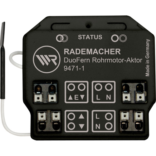 35140662 DuoFern 9471-1 Rademacher DuoFern 1 canal sans fil Actionneur de volet roulant encastré