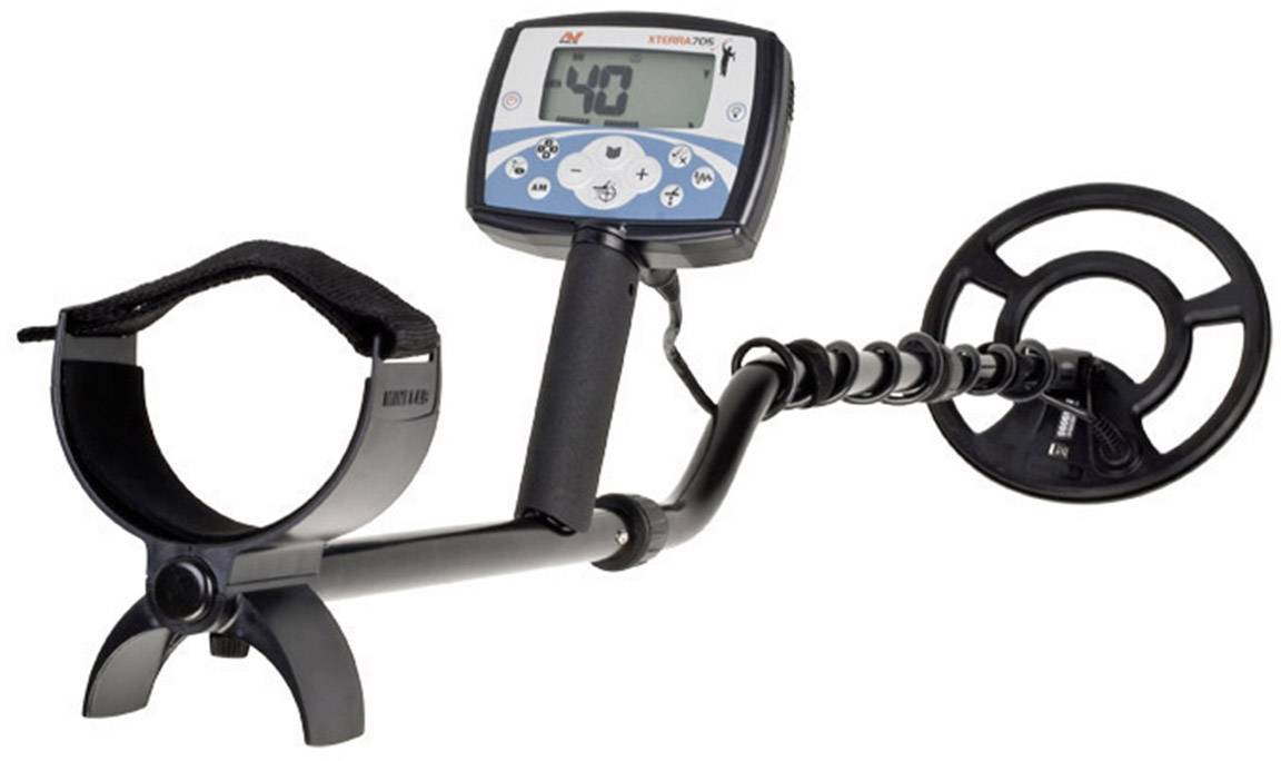 MineLab X-Terra 705 Set Metalldetektor digital (LCD), akustisch 12872