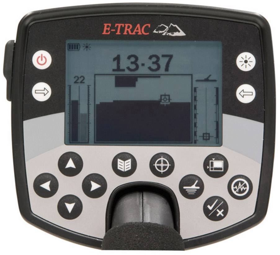 MineLab E-Trac Metalldetektor digital (LCD), akustisch 12874